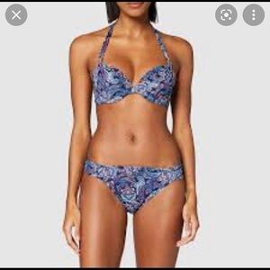 Dorina Adriatic 1 Marine Blue Paisley Bikini